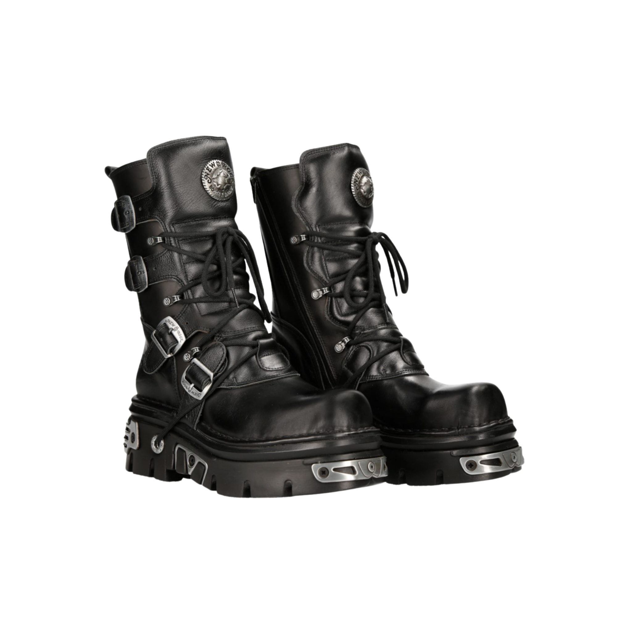 BOOT BLACK REACTOR WITH LACES M-373-S4