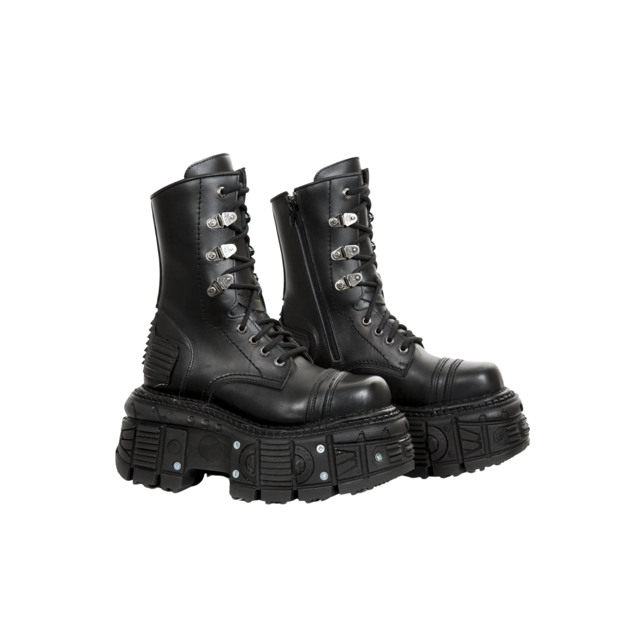 BOOT BLACK IMPERFECT M-TANK012-C1