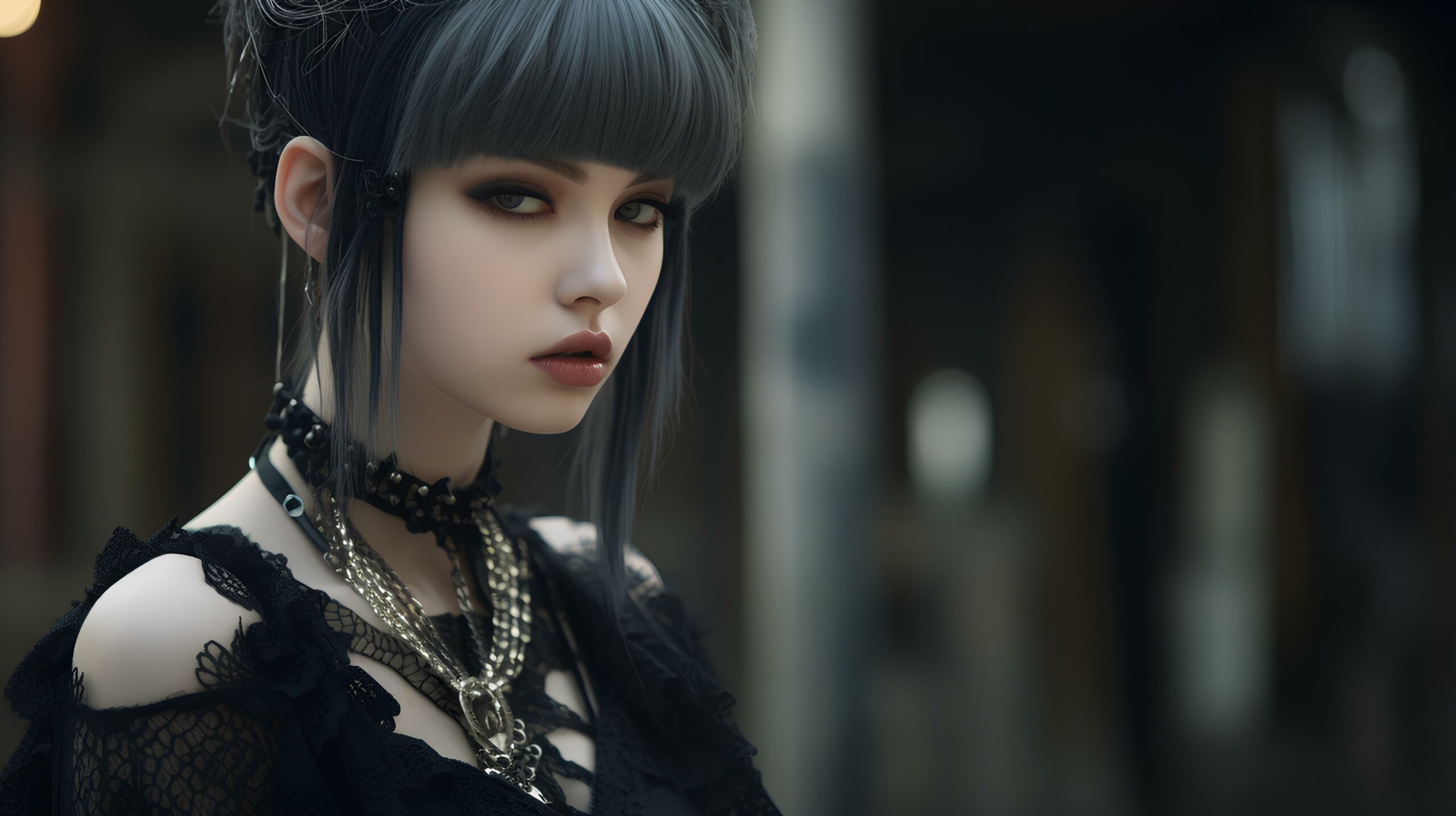 Demoniaの厚底ブーツを主役にした各系統ファッションコーディネートの一例